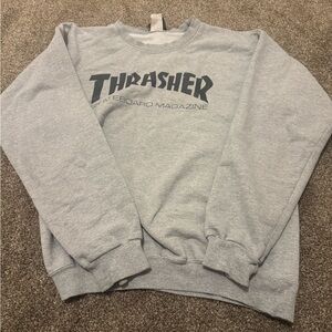 Thrasher Grey Men's Sweater